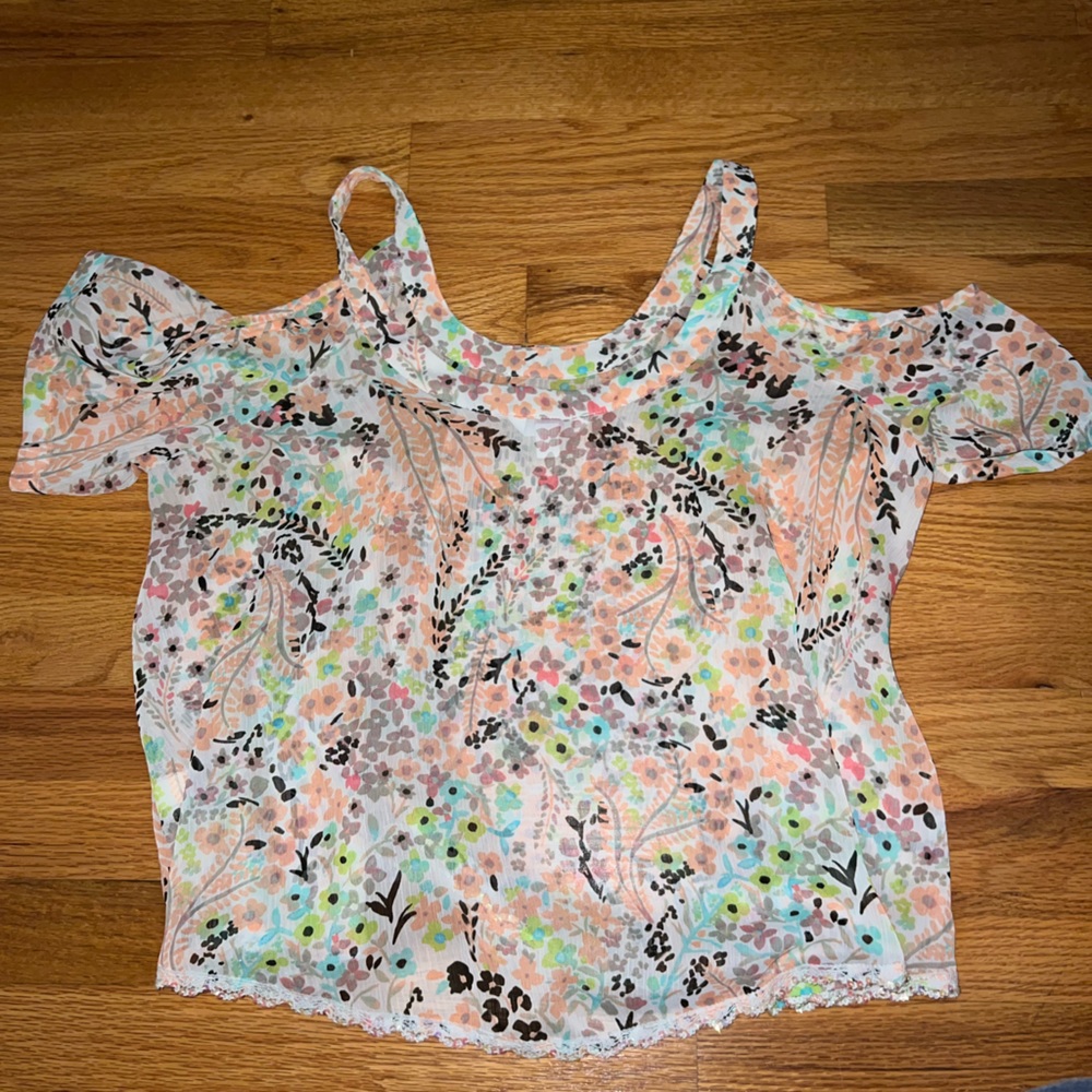 Candies Floral Blouse